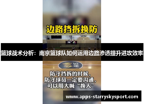 篮球战术分析：南京篮球队如何运用边路渗透提升进攻效率